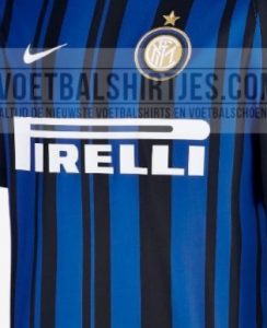 Inter, probabile 1° maglia 2017/2018. I tifosi: “Sembra un codice a barre”