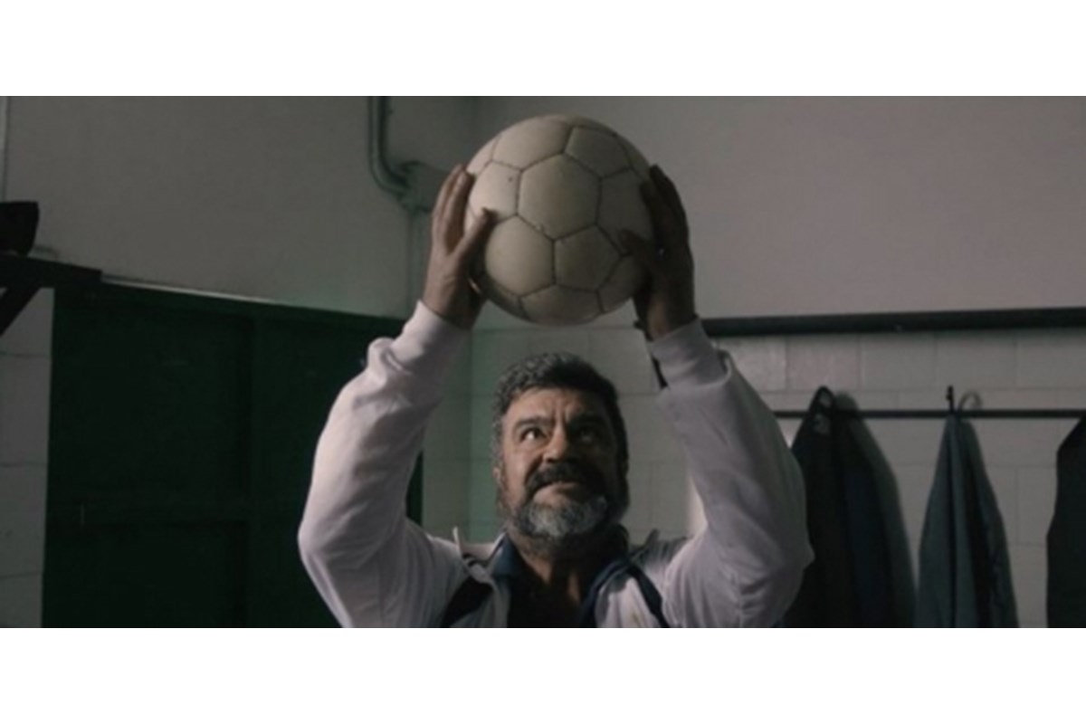 L'attore Francesco Pannofino e la partita