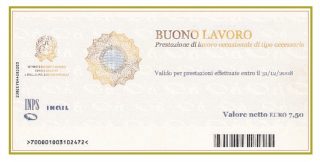 In Italia è boom di utilizzo dei Voucher Inps: ecco cosa sono e l'ipocrisia di chi li critica e poi li utilizza