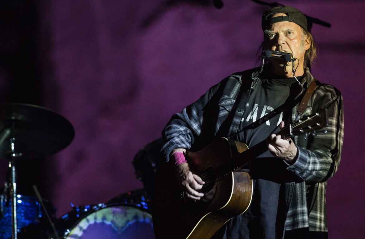 Il concerto alle Terme di Caracalla di Neil Young