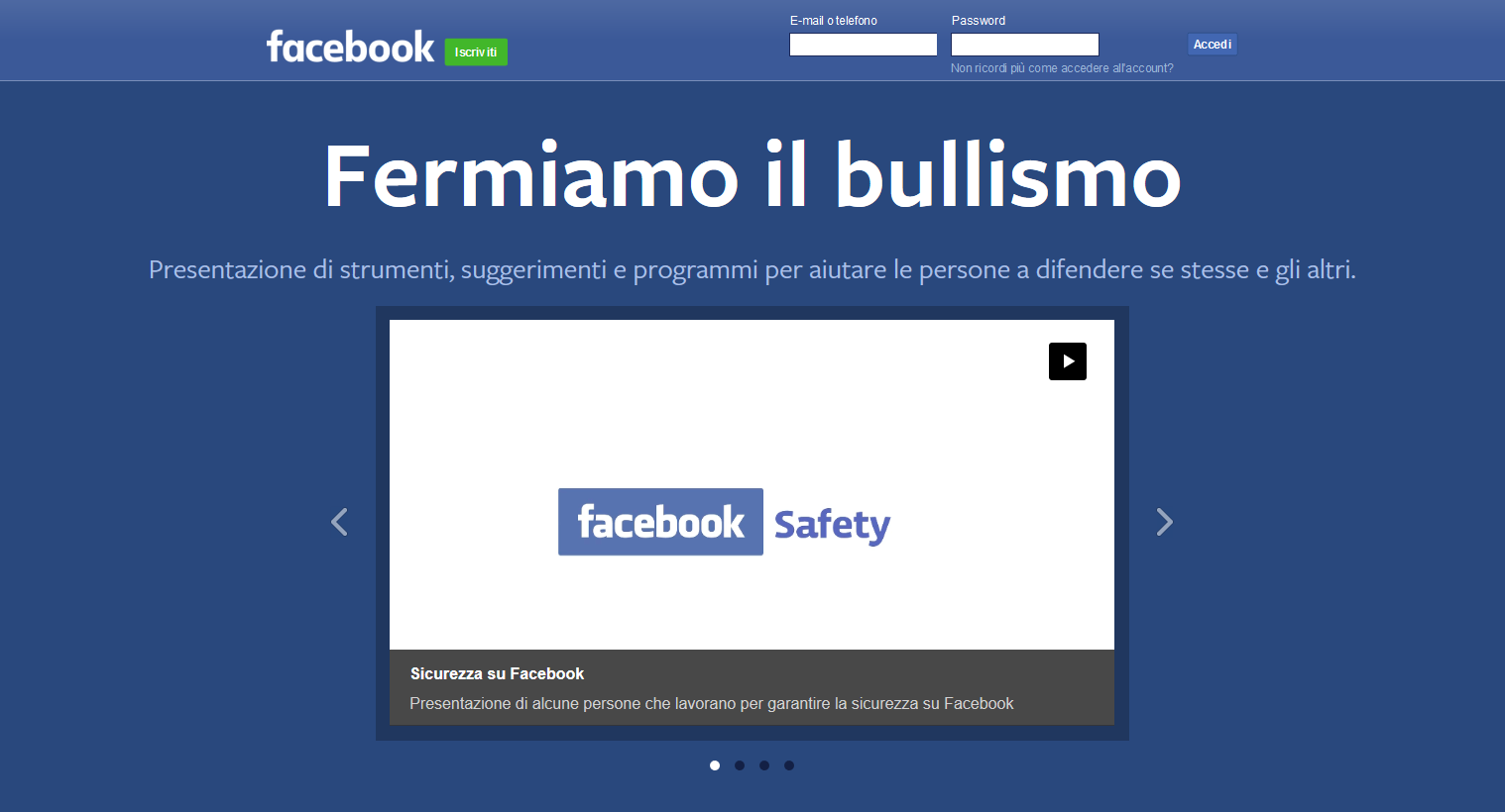 Come proteggersi dal cyberbullismo. L’esempio di Facebook