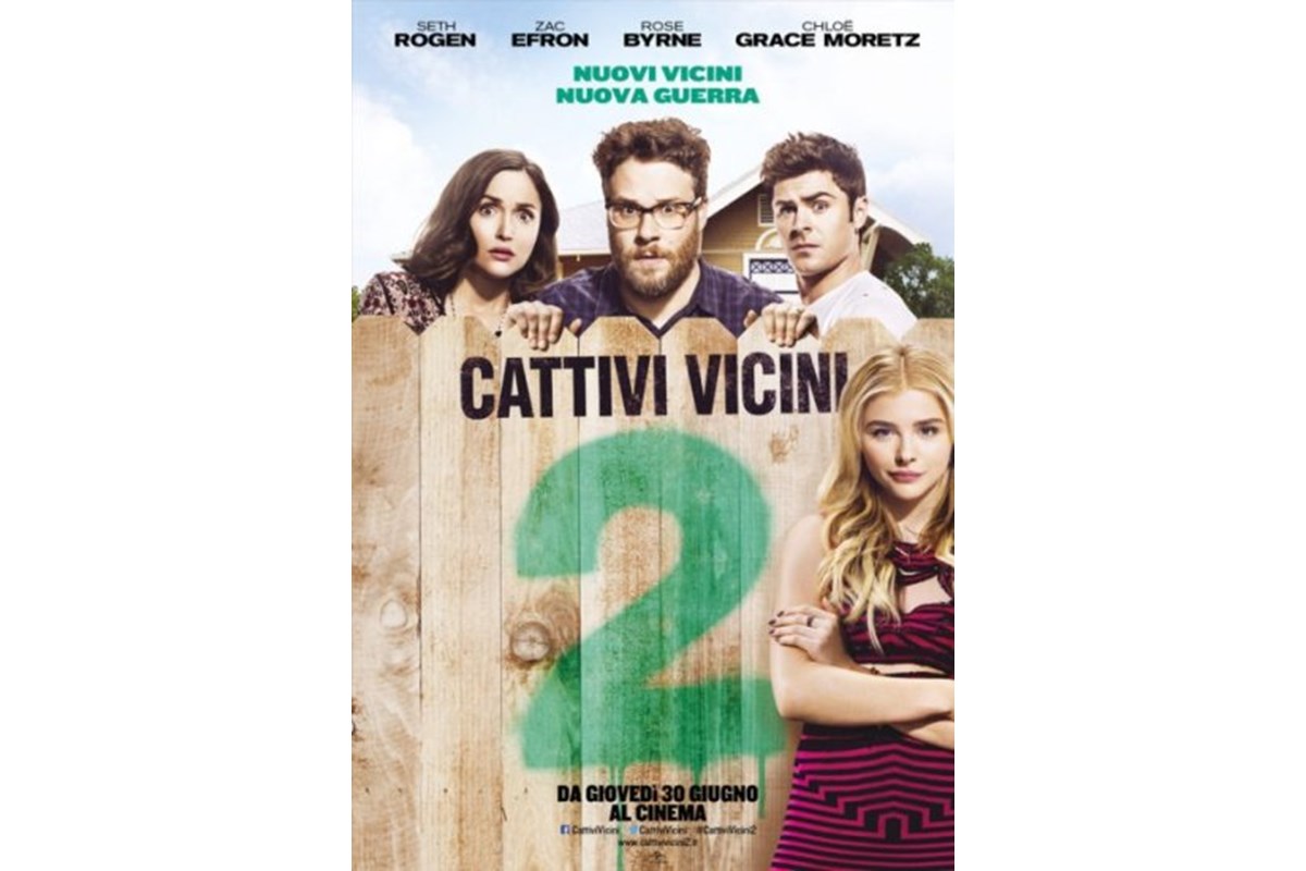 La commedia CATTIVI VICINI 2: al cinema torna il duo Zach Efron - Seth Rogen