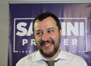 Matteo Salvini soddisfatto dopo lo stop del blocco dei conti