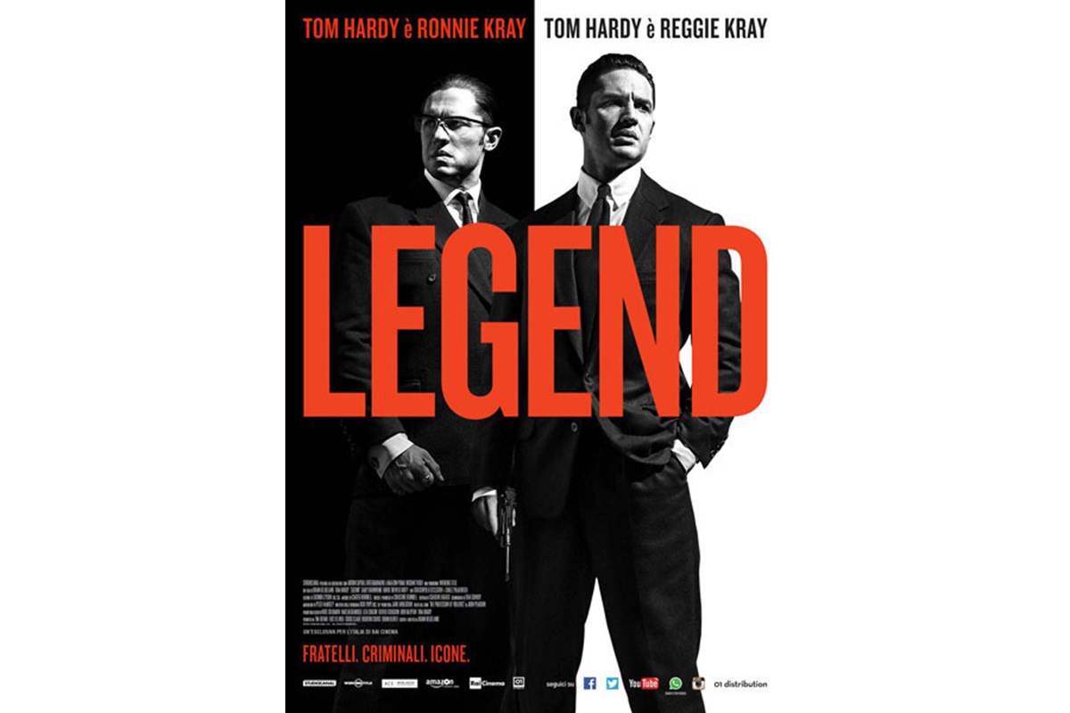 Al cinema: LEGEND Tom Hardy si sdoppia