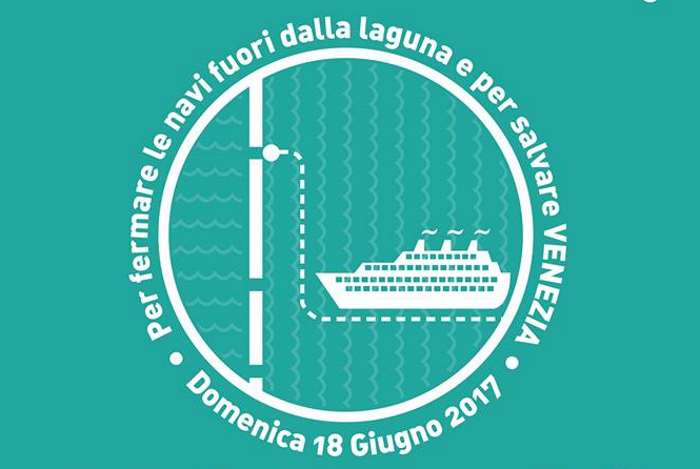 Domenica 18 giugno a Venezia si potrà votare affinché le navi da crociera restino fuori dalla Laguna