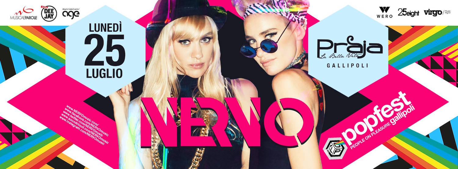 25/7 NERVO @ Popfest - People on Pleasure Gallipoli (LE) c/o Praja