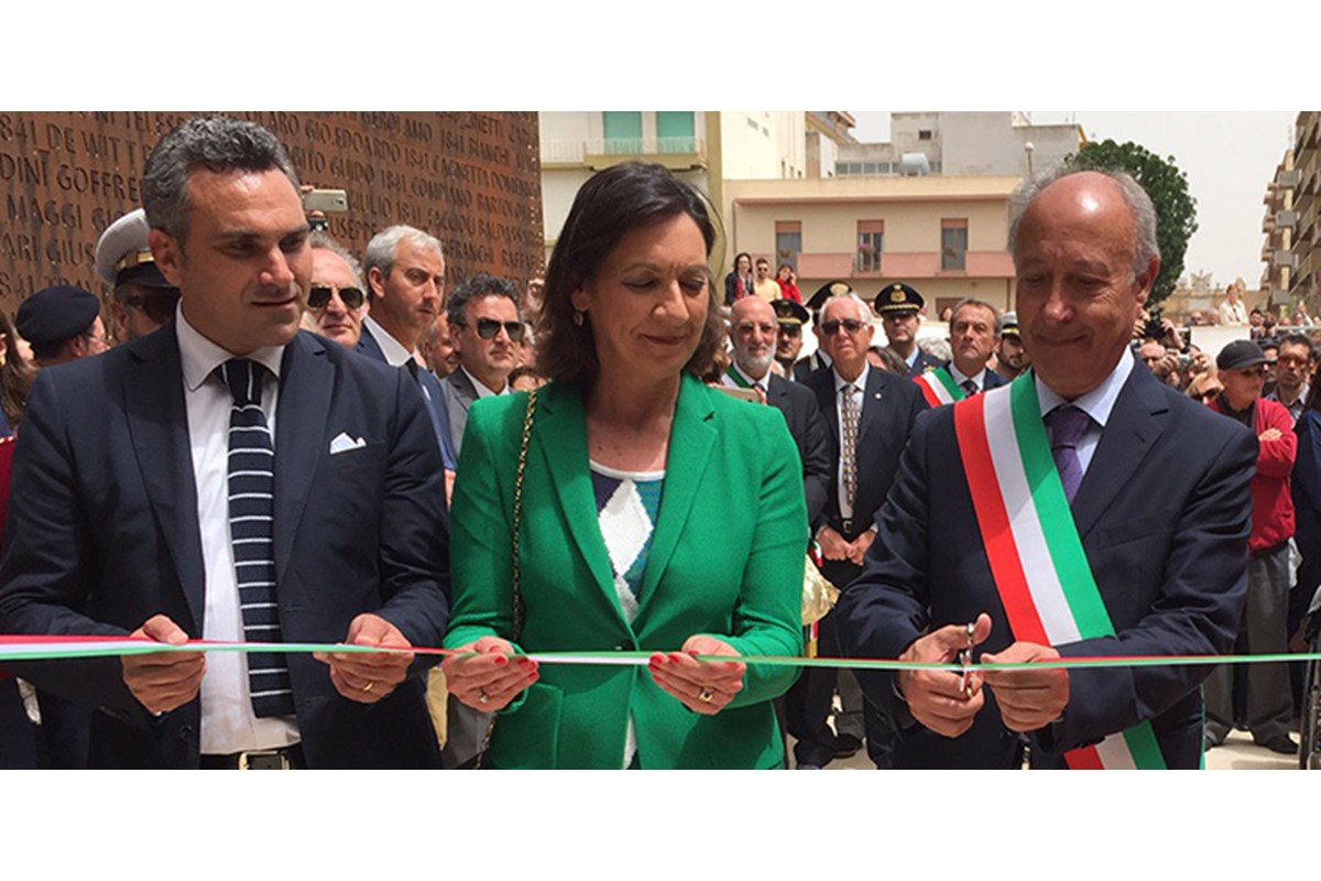 Inaugurato a Marsala il monumento in onore dei mille di Garibaldi