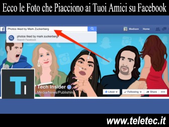 Trucco per Scoprire su Quali Foto i tuoi Amici Mettono Mi Piace su Facebook