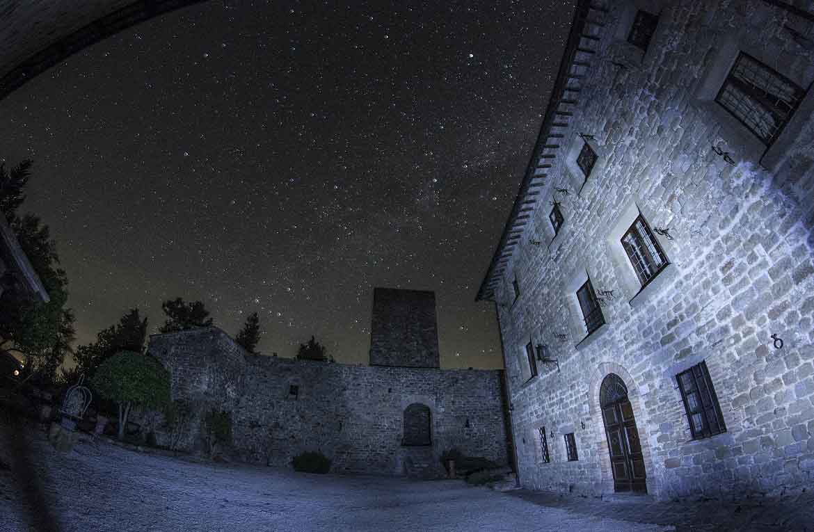 Grigliate astronomiche al Castello di Petroia
