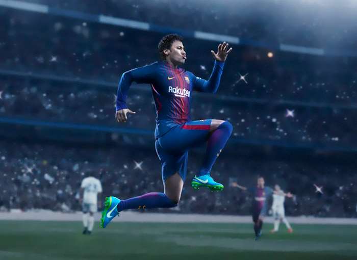 Neymar diventa un calciatore del Paris Saint Germain