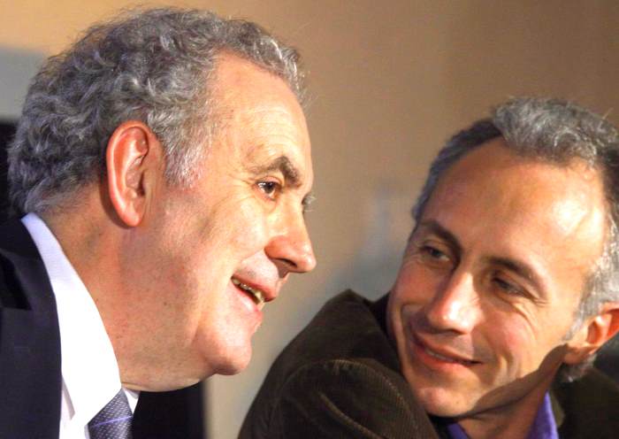 Santoro in società con Travaglio e Belpietro non più direttore di Libero