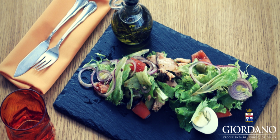 5 sfiziose insalate e con quale vino abbinarle