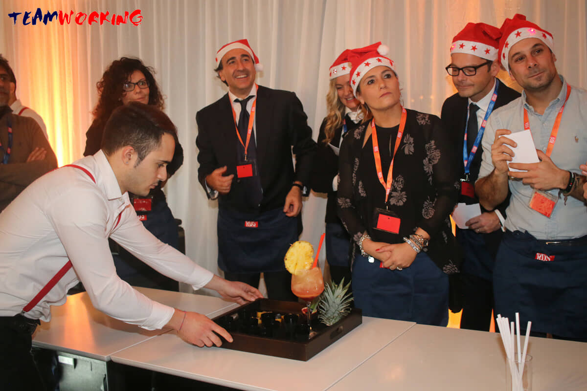 RDS: festa di Natale con cocktail e musica