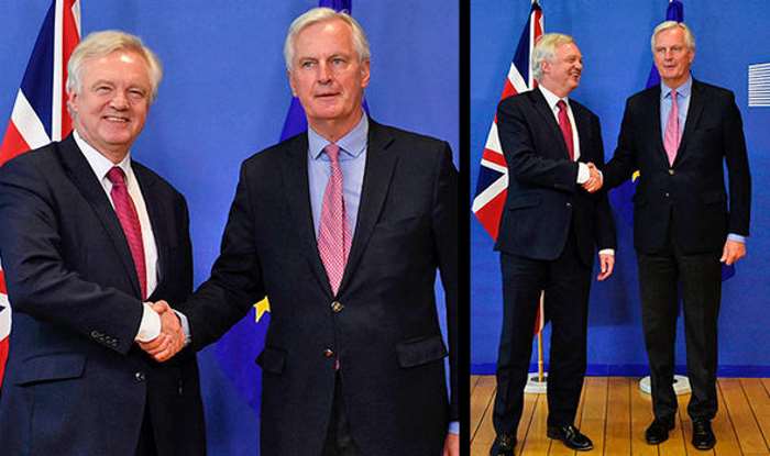 Partono i colloqui sulla Brexit. I negoziatori sono David Davis e Michel Barnier
