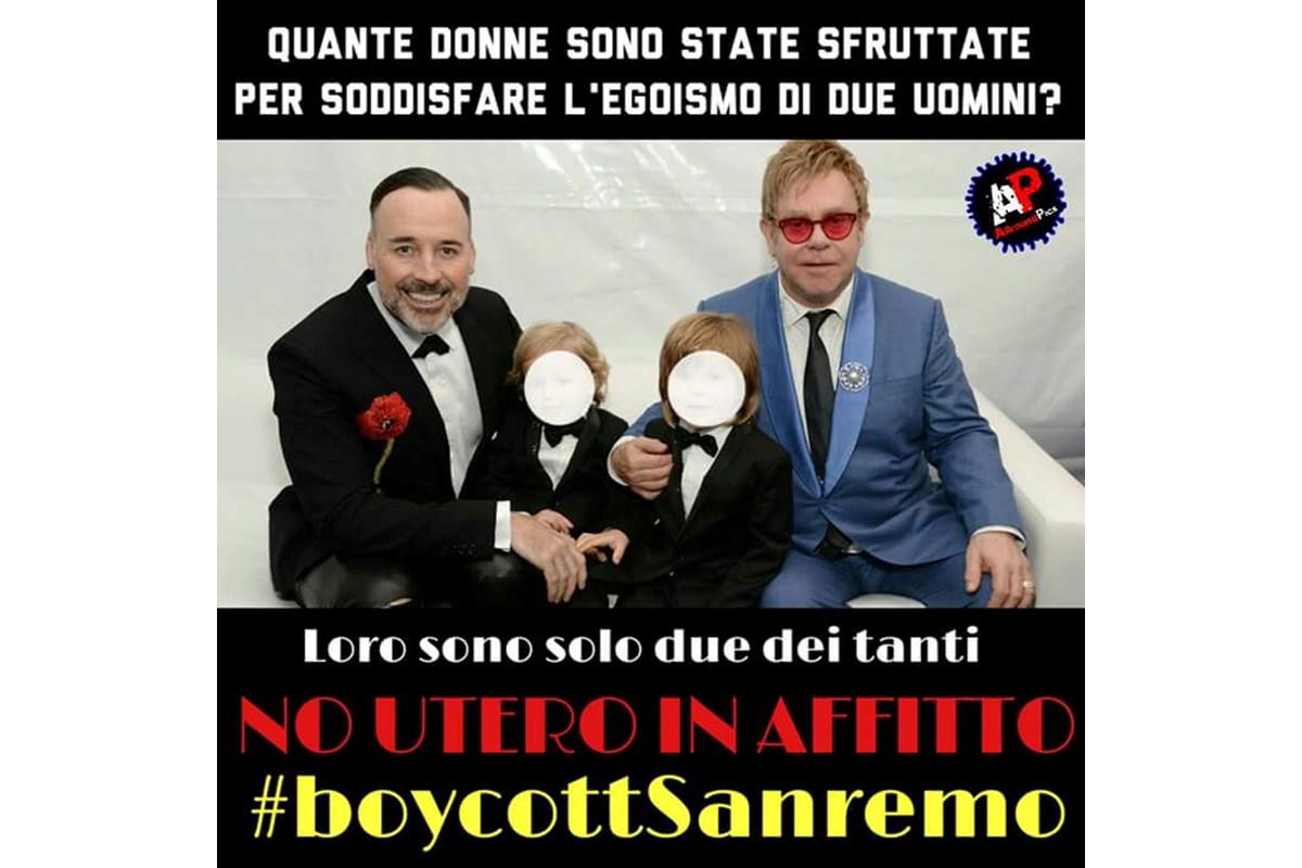 Elton John a Sanremo, spegniamo la TV.