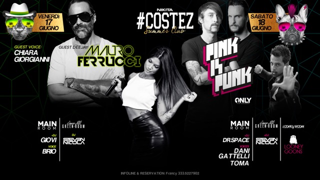 18/6 Pink Is Punk, Dany Gattelli @ NIKITA #COSTEZ Summerclub Telgate (BG)